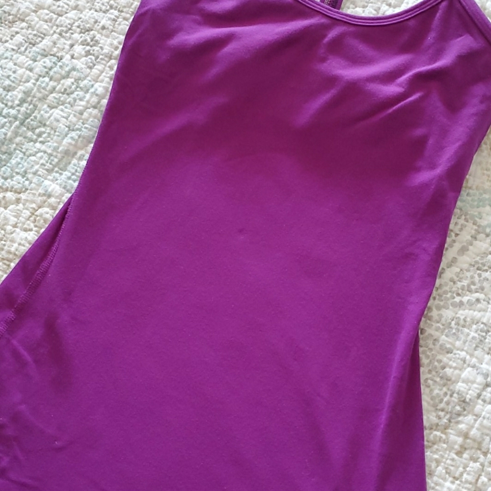 Purple lululemon tank